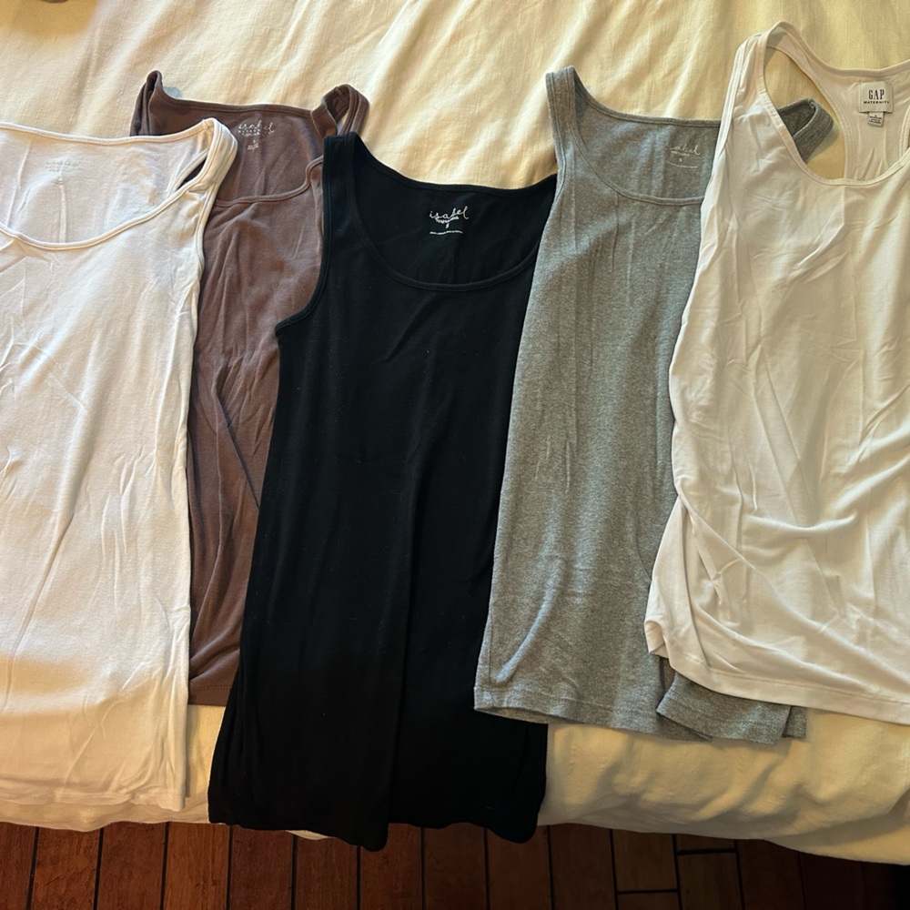 5 maternity tanks